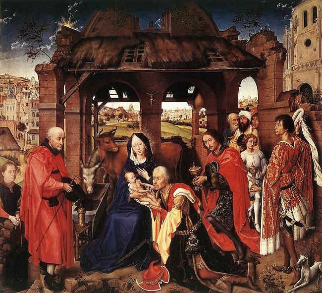 Roger Van Der Weyden St Columba Altarpiece oil painting picture
